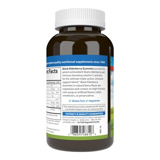 Foto 6 | Suplementa 120 Gomitas De Saúco Negro Carlson Con Vitamina C Y Zinc - Venta Internacional.