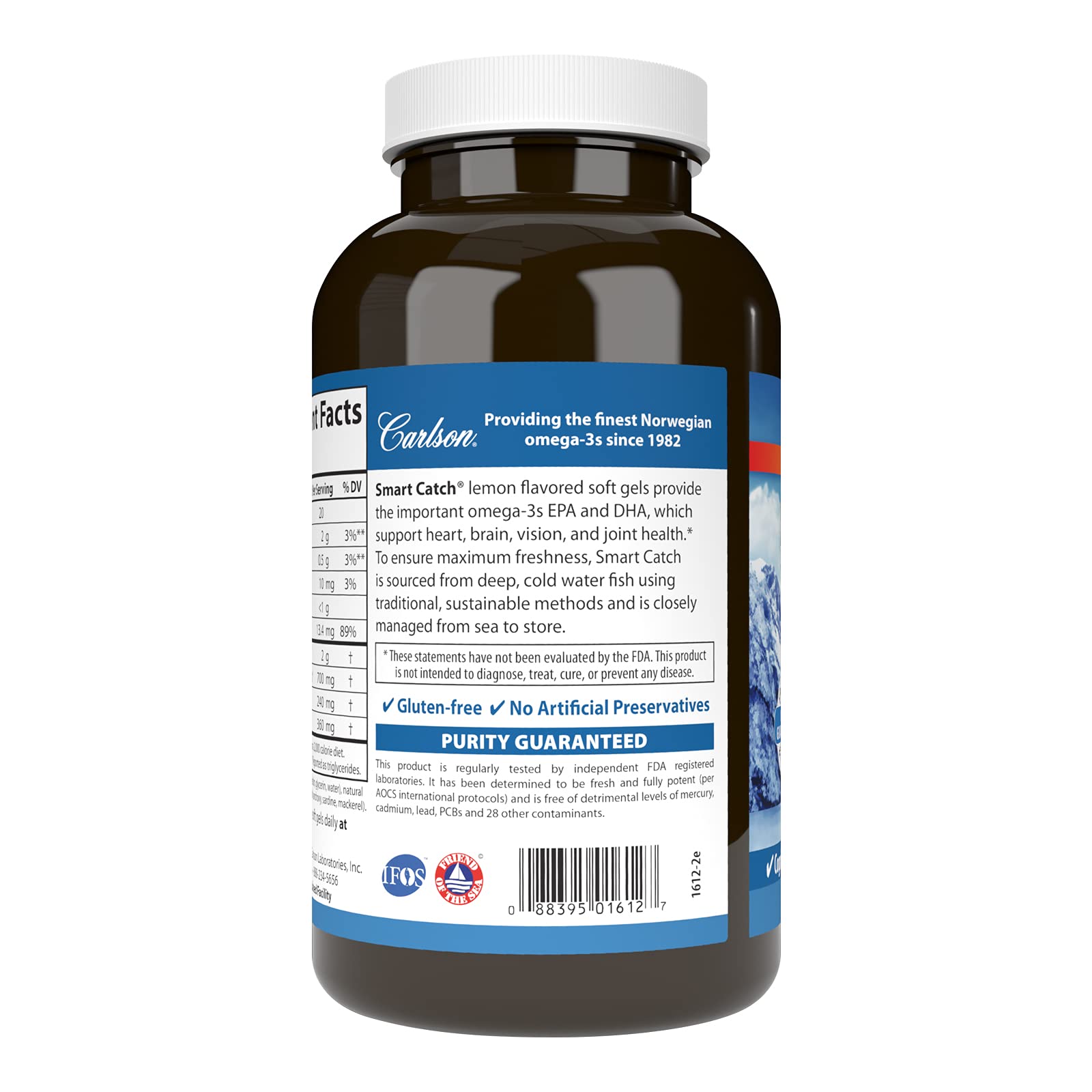 Foto 4 pulgar | Suplemento Carlson Teen's Smart Catch 90 Cápsulas Blandas Con Omega-3 - Venta Internacional.