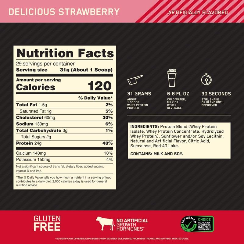 Foto 3 | Proteína De Suero En Polvo Optimum Nutrition Gold Standard 2 Kg - Venta Internacional.