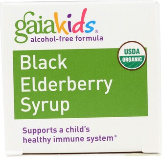Foto 7 | Sirope De Saúco Negro Orgánico Gaia Herbs Kids 90 Ml - Venta Internacional.