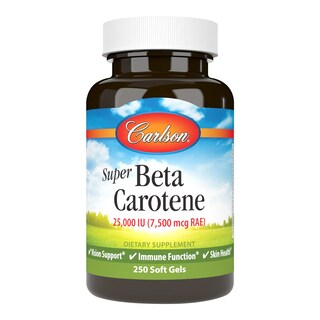 Foto 1 | Suplemento Carlson Super Betacaroteno De 25000 Ui (15 Mg) - Venta Internacional.