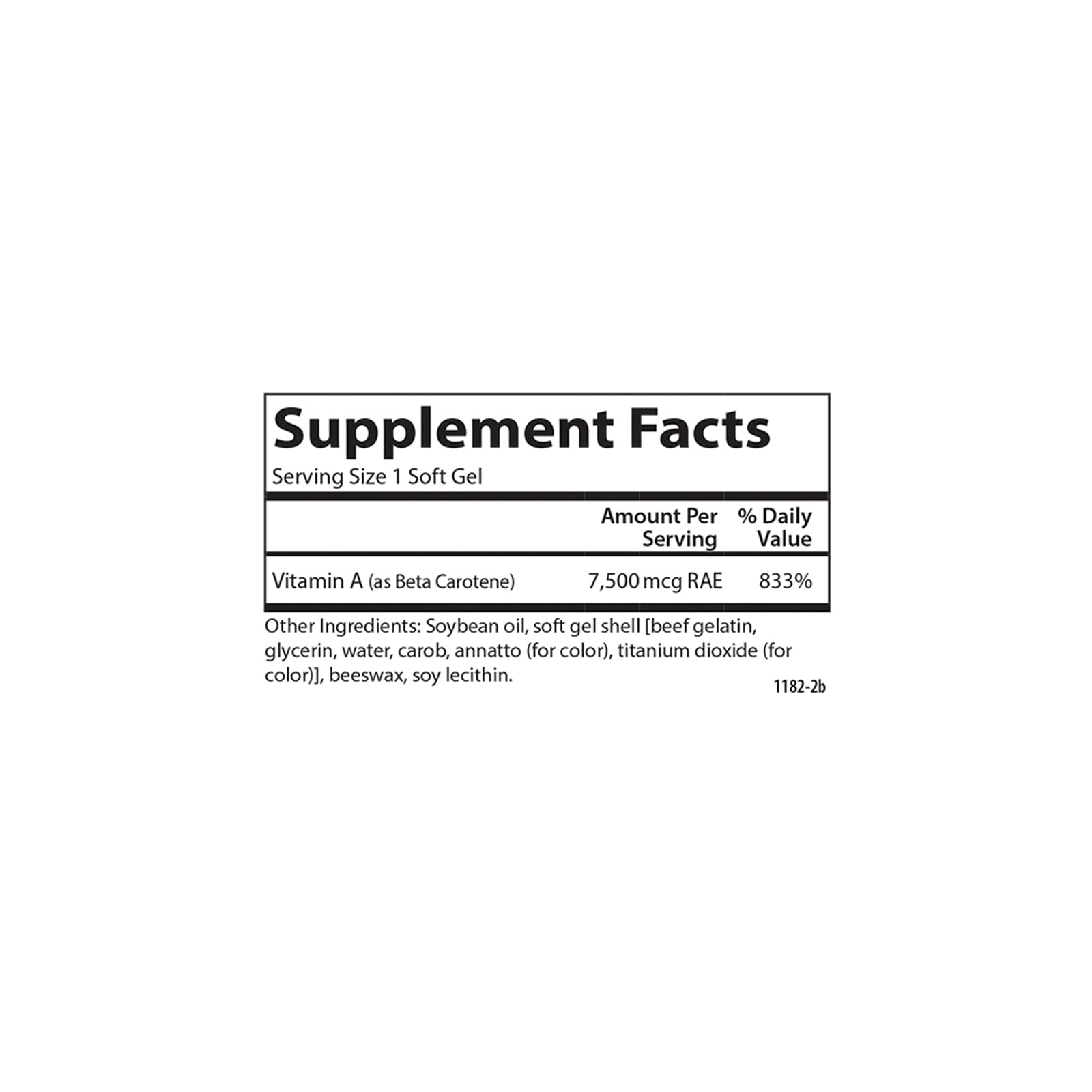Foto 5 pulgar | Suplemento Carlson Super Betacaroteno De 25000 Ui (15 Mg) - Venta Internacional.