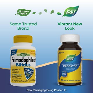 Foto 3 | Probiótico Nature's Way Primadophilus Bifidus 90 Cápsulas - Venta Internacional.