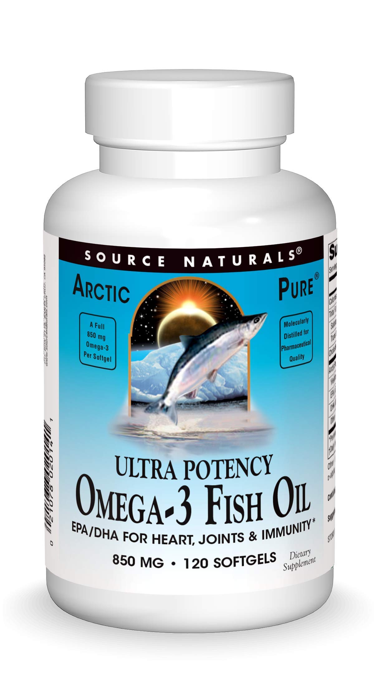 Aceite De Pescado Source Naturals Arcticpure Ultra Potency 850 Mg - Venta Internacional.