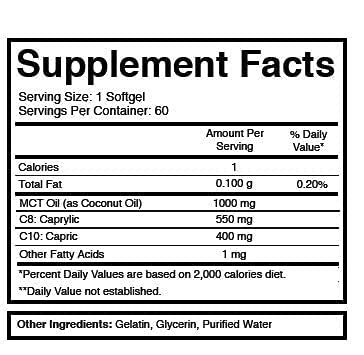 Foto 4 pulgar | Suplemento De Aceite Mct Keto Zone Del Dr. Colbert De Divine Health, 1000 Mg - Venta Internacional.