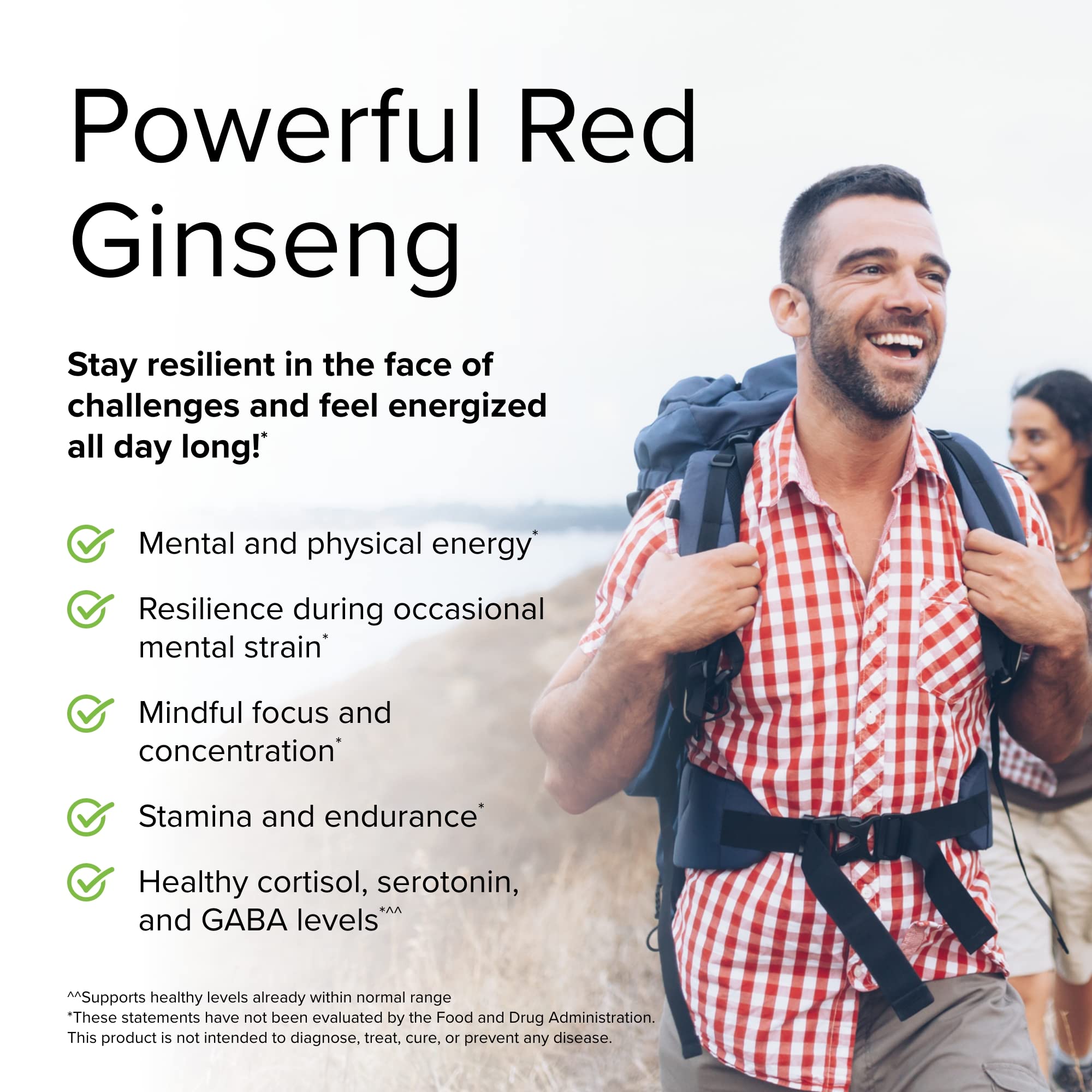 Foto 6 pulgar | Suplemento Terry Naturally Hrg80 Red Ginseng Energy 30 Cápsulas - Venta Internacional.