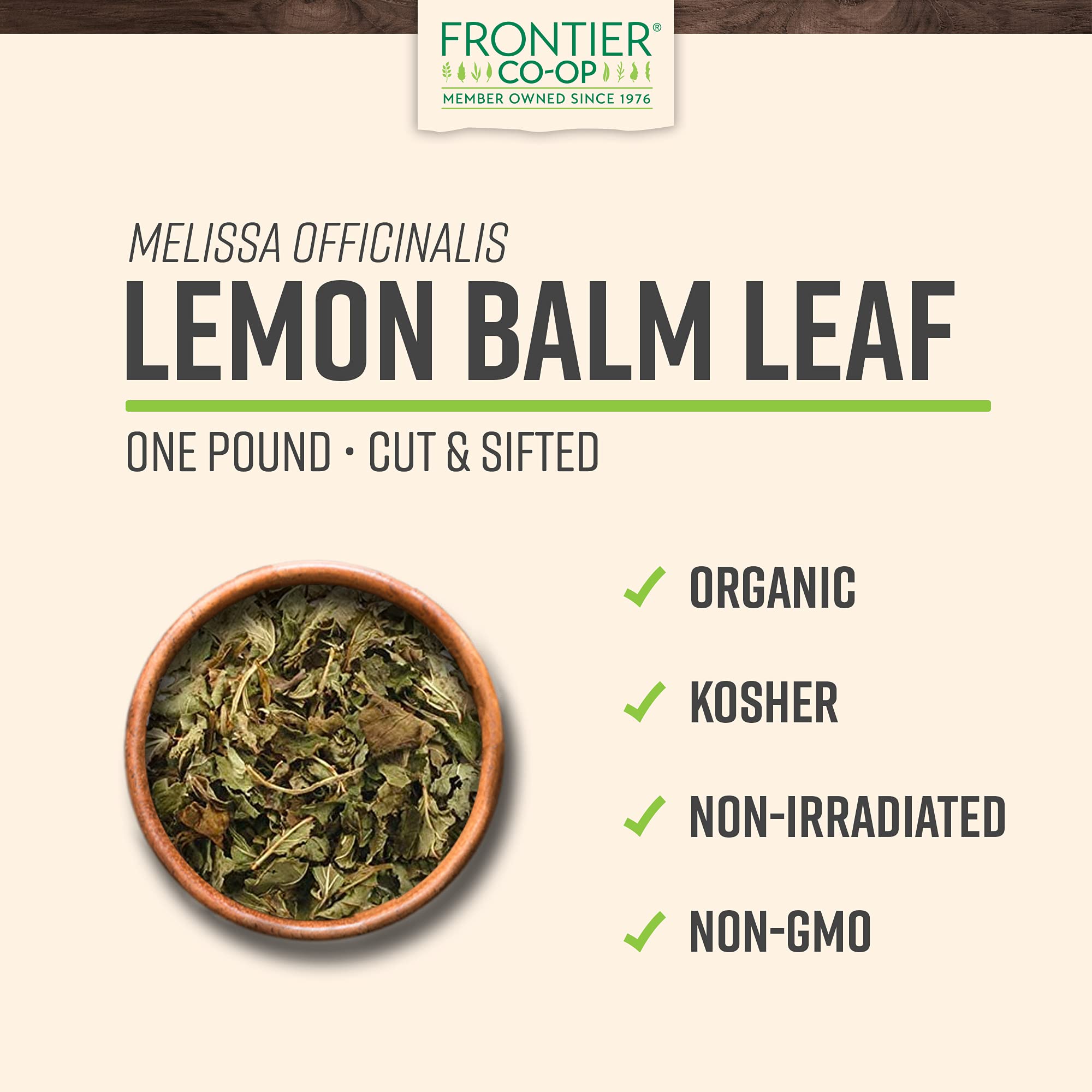 Foto 3 pulgar | Té De Hojas Sueltas Con Bálsamo De Limón Y Hierbas Secas 454 G - Frontier Co-op - Venta Internacional.