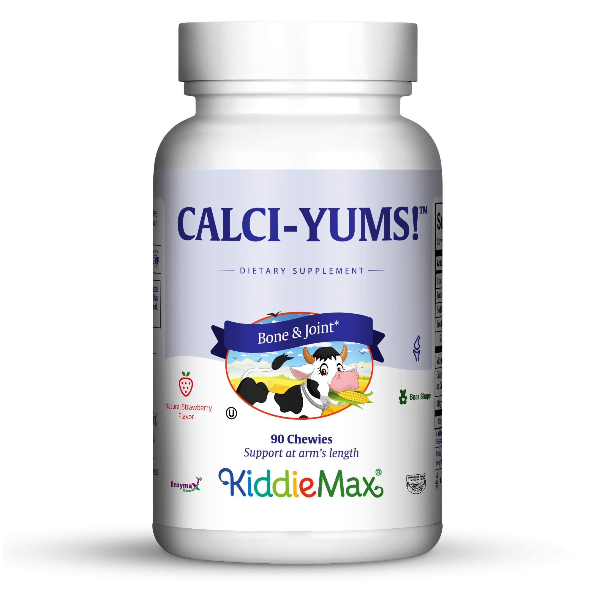 Foto 2 pulgar | Suplemento Maxi Health Kiddiemax Calcium 90 Chewies - Venta Internacional.