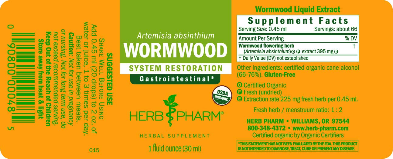 Foto 6 pulgar | Extracto Líquido Herb Pharm Wormwood Digestive System 30 Ml - Venta Internacional.