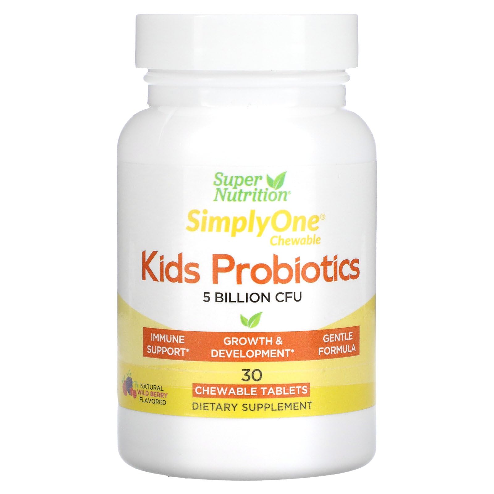 Foto 2 pulgar | Probiotic Supernutrition Kids Wild Berry 30 Comprimidos - Venta Internacional.