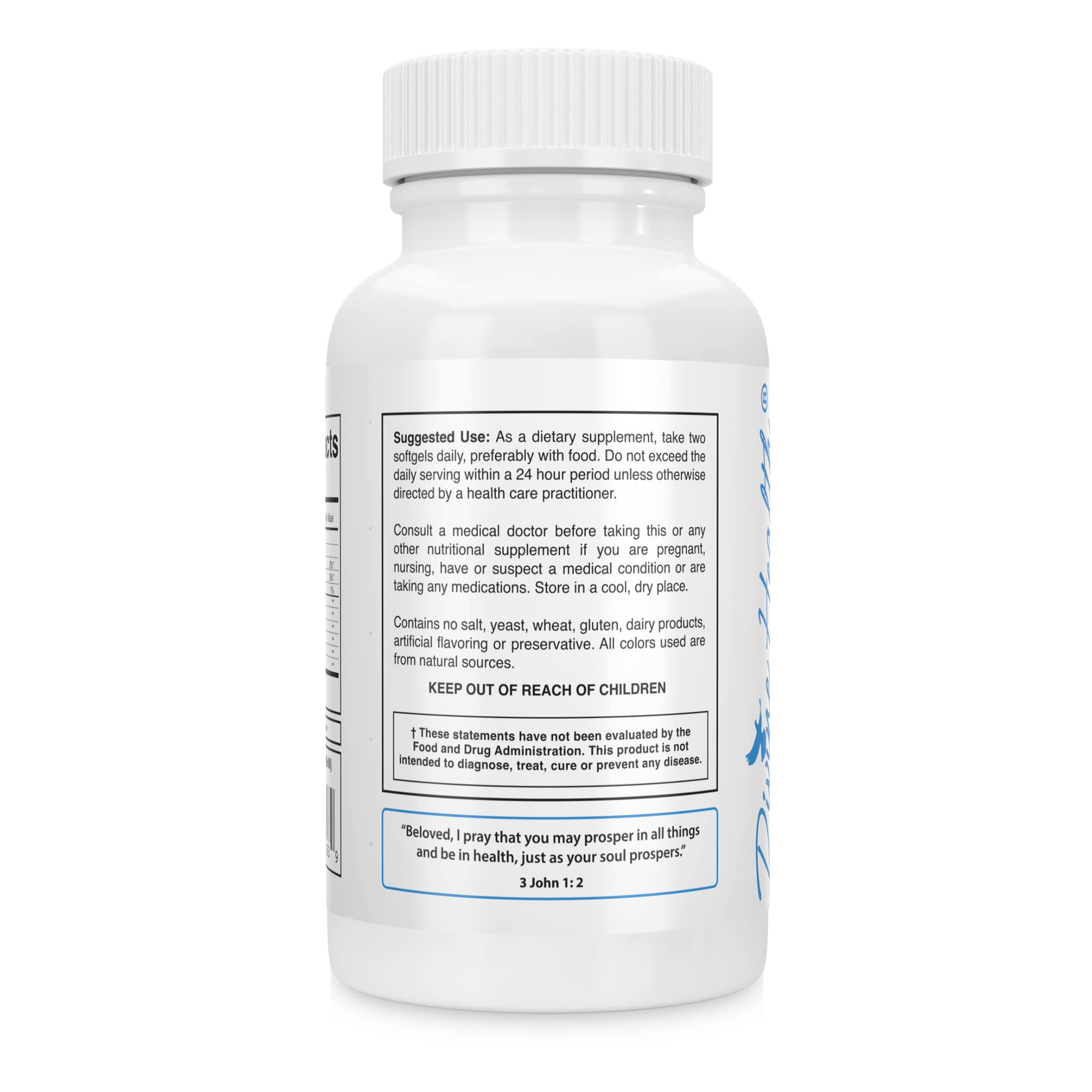 Foto 4 pulgar | Suplemento De Aceite De Krill Divine Health Dr. Colbert Md Living - Venta Internacional.