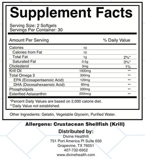 Foto 4 | Suplemento De Aceite De Krill Divine Health Dr. Colbert Md Living - Venta Internacional.