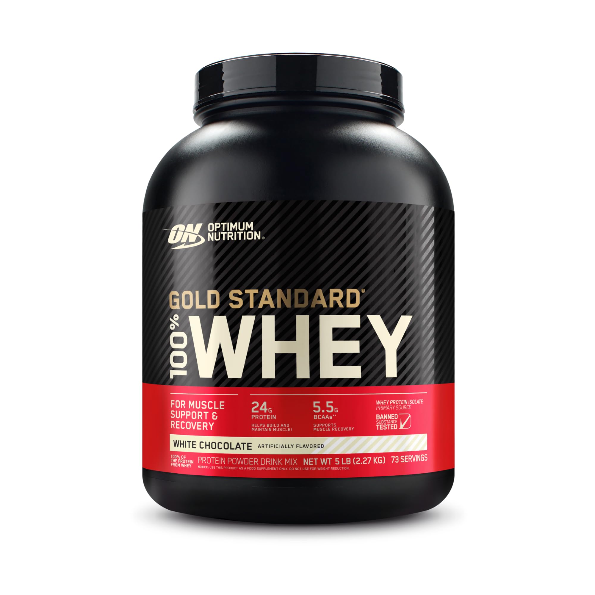 Proteína En Polvo Optimum Nutrition Gold Standard 100% Whey 2,27 Kg - Venta Internacional.