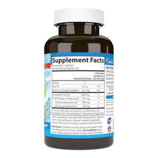 Foto 2 | Suplemento Carlson Kid's Chewable Dha 100 Mg Dha 120 Cápsulas Blandas - Venta Internacional.