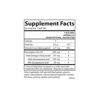 Foto 4 | Suplemento Carlson Kid's Chewable Dha 100 Mg Dha 120 Cápsulas Blandas - Venta Internacional.