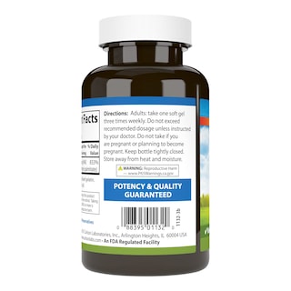 Foto 3 | Suplemento De Vitamina A Carlson 25000 Ui (7500 Mcg Rae) 250 Cápsulas Blandas - Venta Internacional.