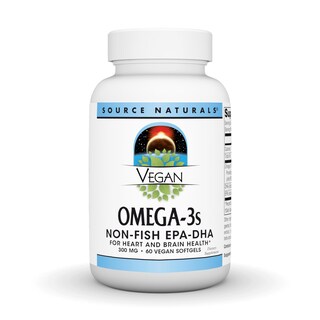 Foto 1 | Supplement Source Naturals Omega-3 Veganos 300 Mg 60 Cápsulas Blandas - Venta Internacional.