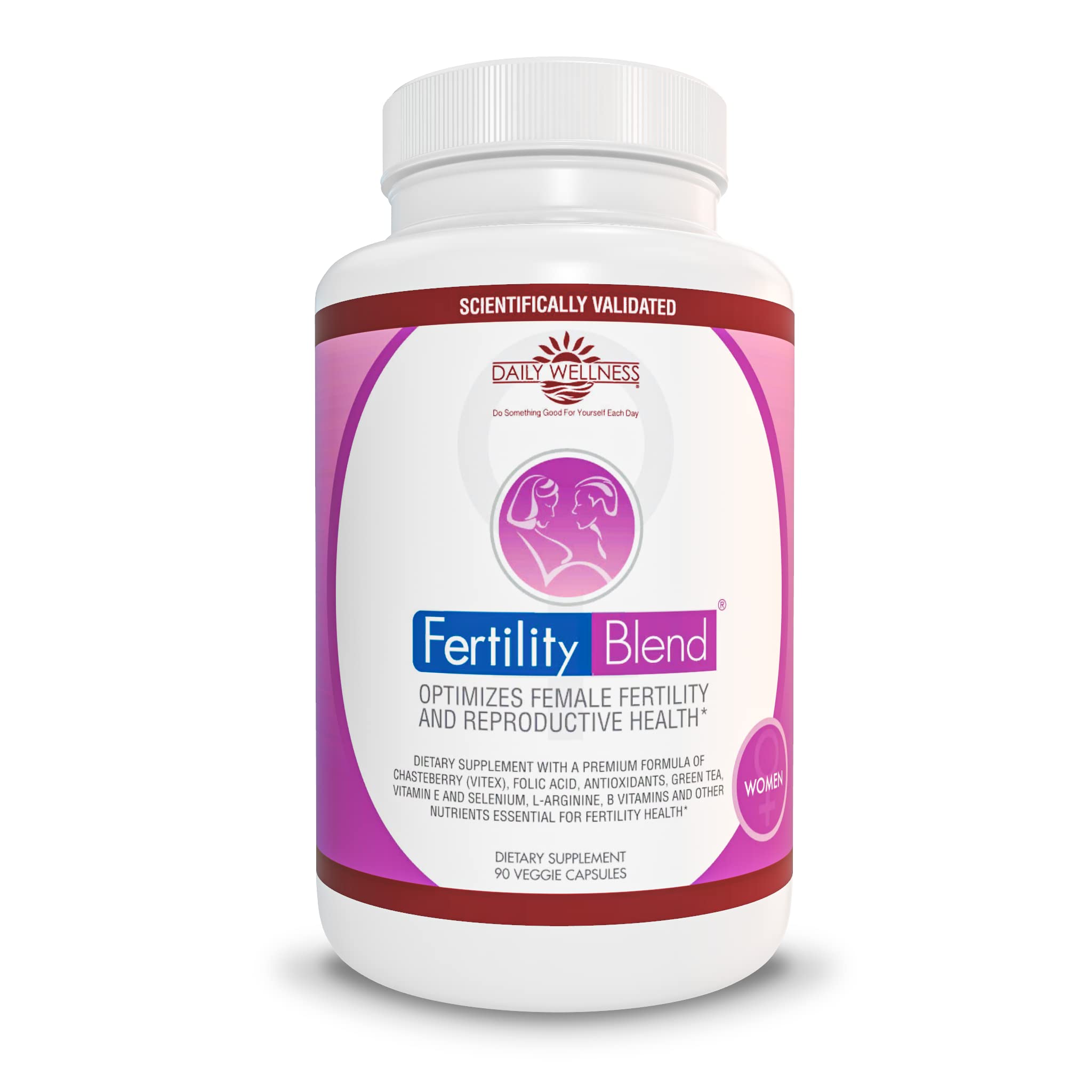 Suplementos de Fertilidad Fertility Blend 90 Cápsulas para Mujeres - Venta Internacional