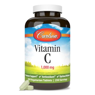 Foto 5 | Suplemento Carlson De Vitamina C, 1000 Mg, 250 Comprimidos - Venta Internacional.