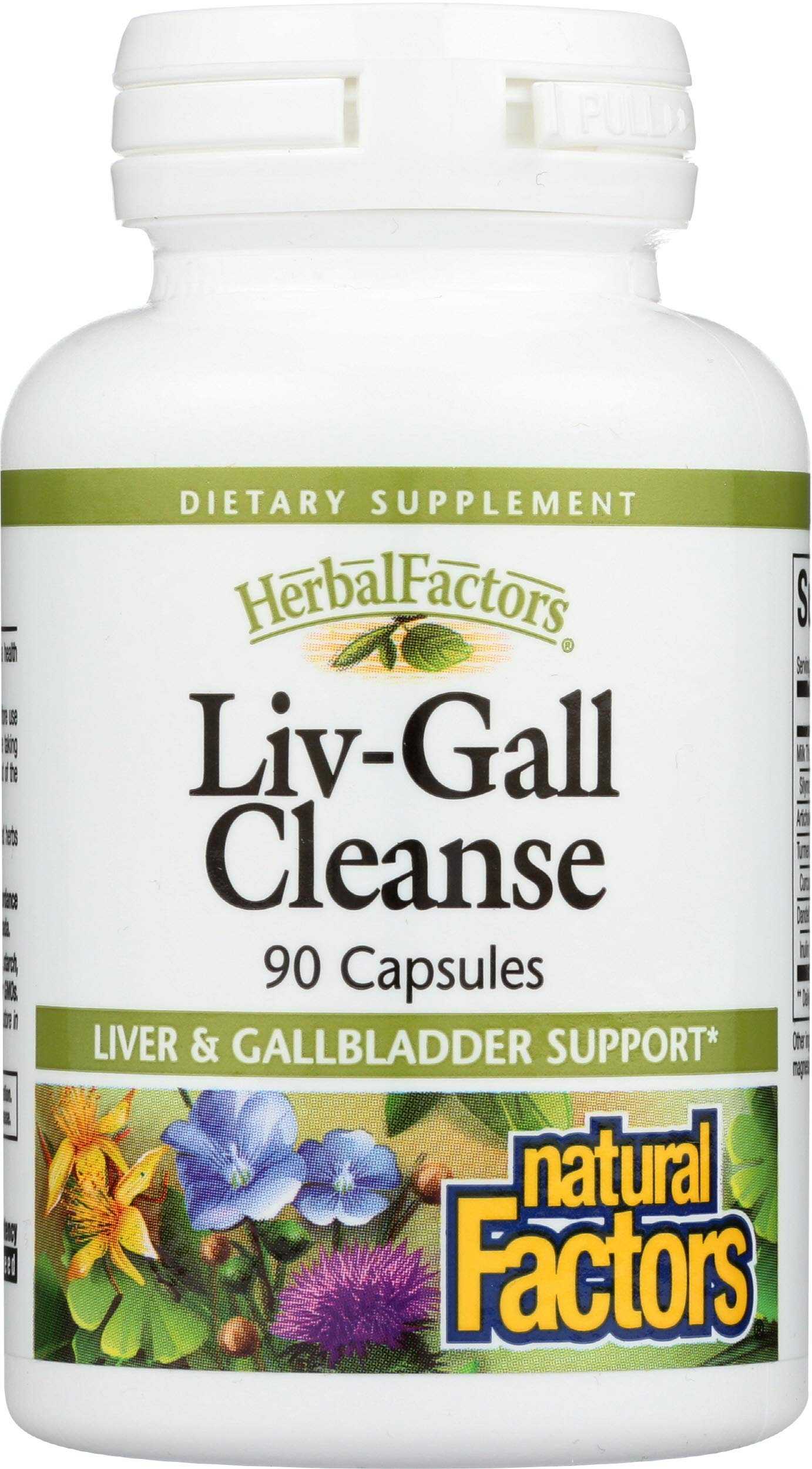 Foto 2 pulgar | Suplemento Natural Factors Liv-gall Cleanse 90 Cápsulas - Venta Internacional.