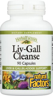 Foto 1 | Suplemento Natural Factors Liv-gall Cleanse 90 Cápsulas - Venta Internacional.