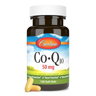 Foto 5 | Suplemento Carlson Co-q10, Coenzima Q10, 50 Mg, 120 Cápsulas Blandas - Venta Internacional.
