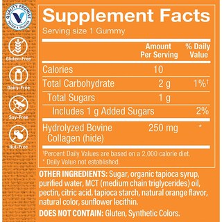 Foto 3 | Gomitas De Colágeno Supplement The Vitamin Shoppe 60 Unidades - Venta Internacional.