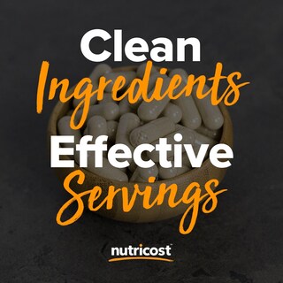 Foto 7 | Suplemento Nutricost: Extracto De Raíz De Jengibre, 2200 Mg, 240 Cápsulas - Venta Internacional.