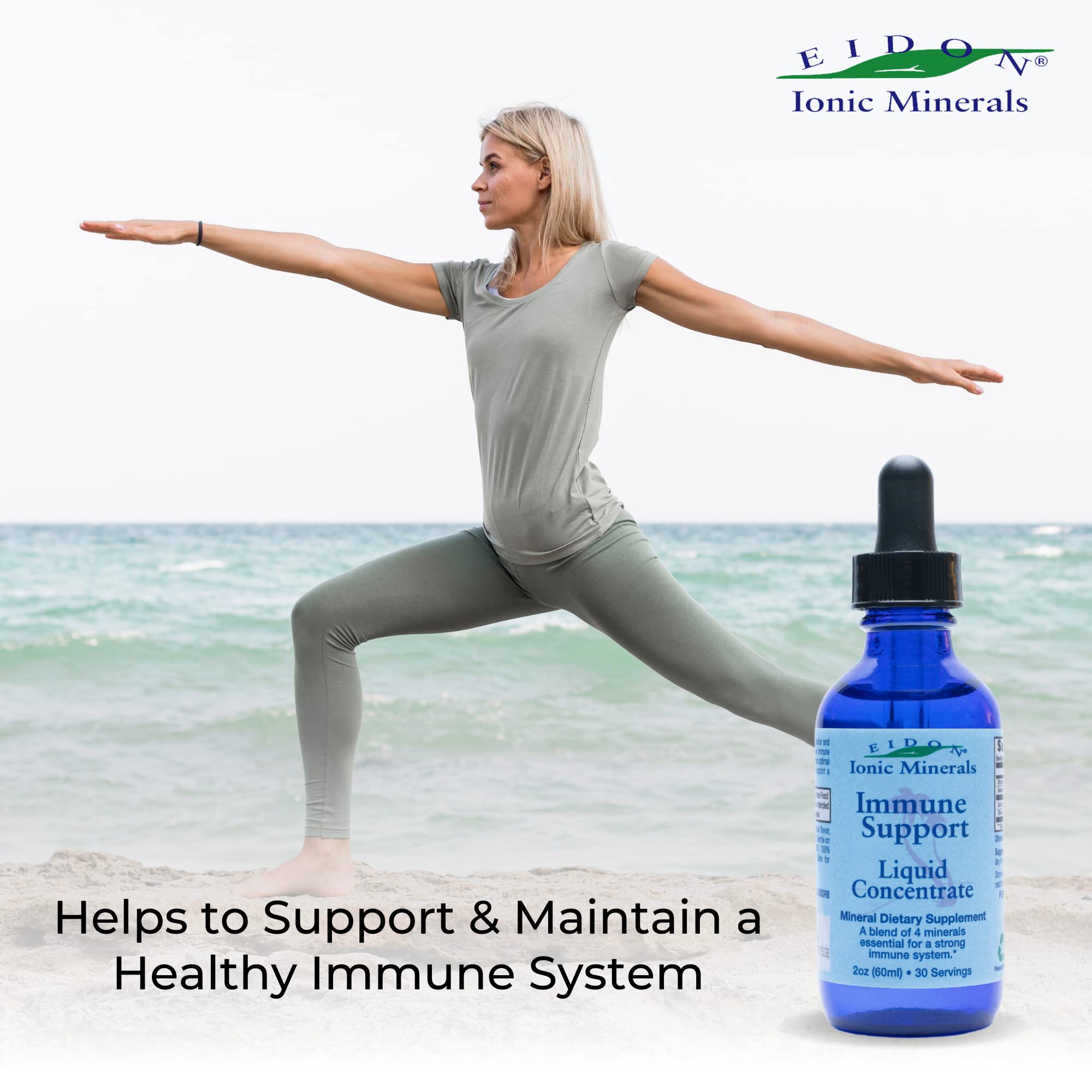 Foto 7 pulgar | Suplemento Eidon Ionic Minerals Immune Support 60 Ml - Venta Internacional.