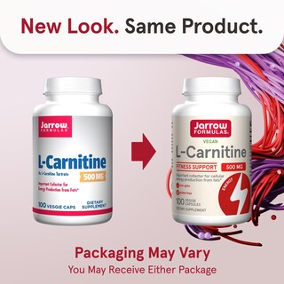 Foto 2 | Suplemento Jarrow Formulas L-carnitina 500 Mg 100 Cápsulas - Venta Internacional.