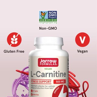 Foto 5 | Suplemento Jarrow Formulas L-carnitina 500 Mg 100 Cápsulas - Venta Internacional.