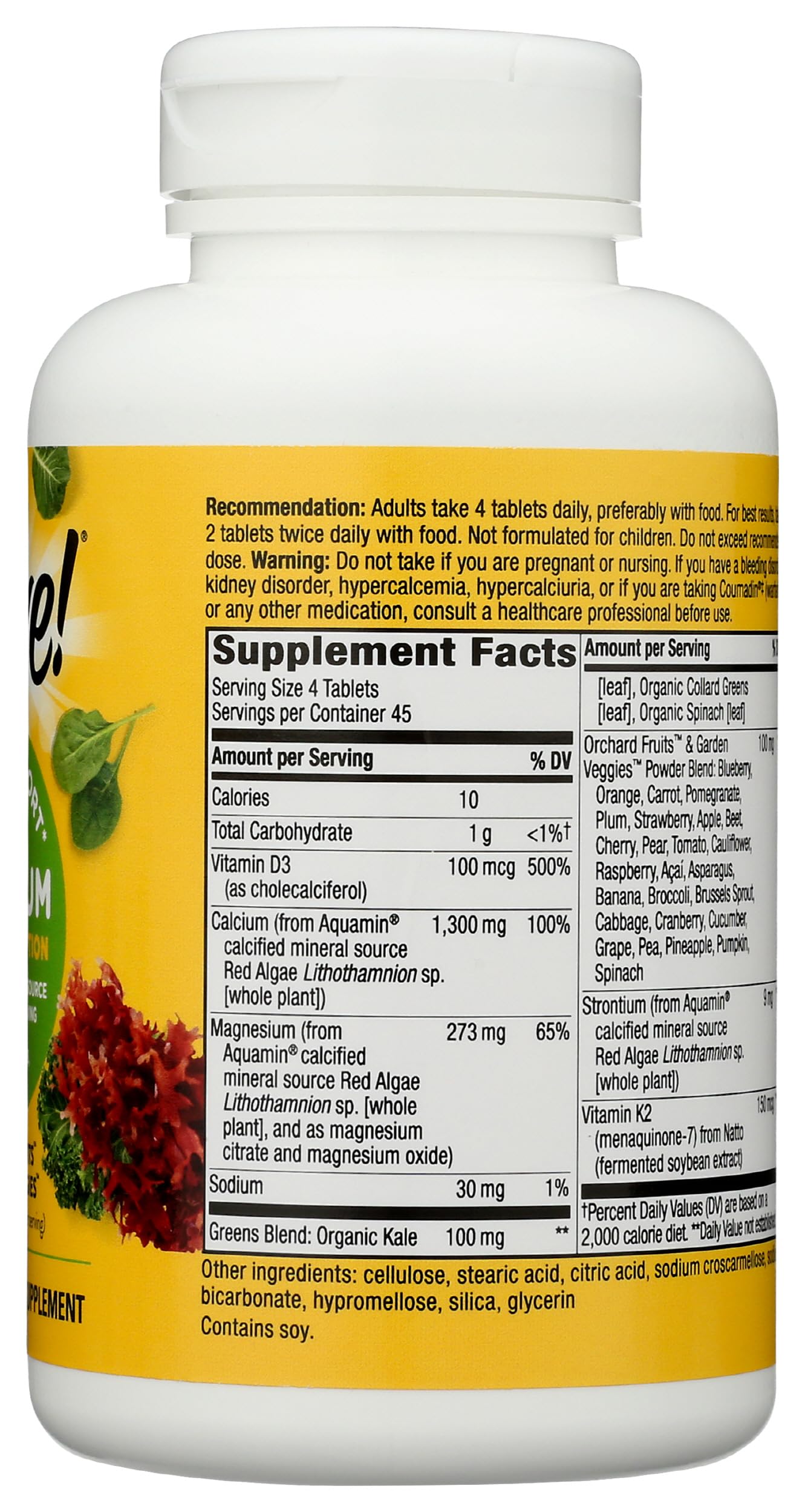 Foto 8 pulgar | ¡suplemento De Calcio Nature's Way Alive! ¡180 Tabletas - Venta Internacional.