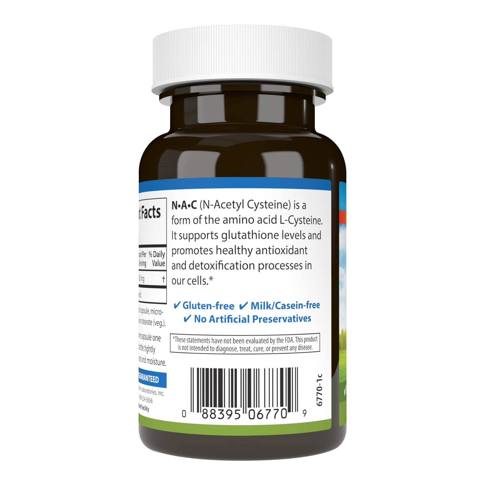 Foto 4 pulgar | Suplemento Carlson Labs Nac N-acetil Cisteína 500 Mg 60 Cápsulas - Venta Internacional.