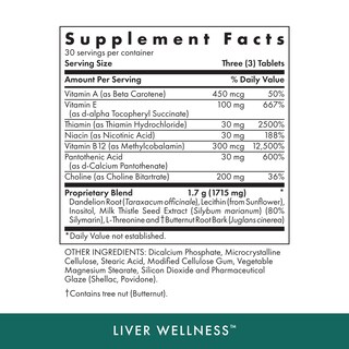 Foto 2 | Suplemento Michael's Health Naturopathic Liver Wellness 90 Comprimidos - Venta Internacional.