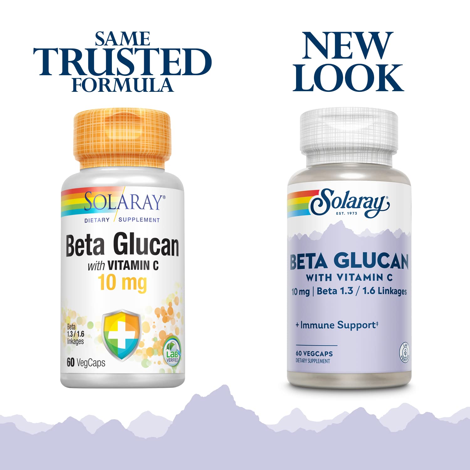 Foto 3 pulgar | Suplemento De Beta Glucano Solaray Con Vitamina C, 10 Mg, 60 Cápsulas Vegetales - Venta Internacional.