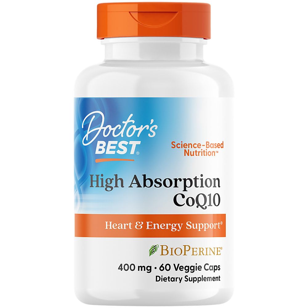 Foto 2 pulgar | Suplemento Doctor's Best Coq10 De Alta Absorción 400 Mg 60 Cápsulas - Venta Internacional.