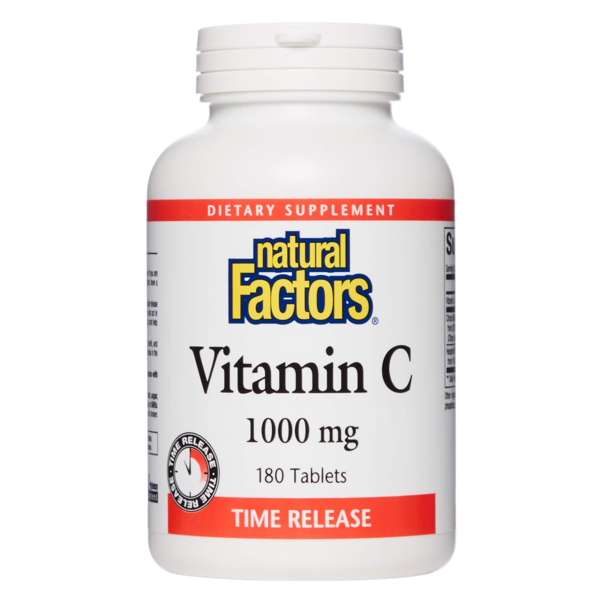 Foto 1 | Suplemento Natural Factors De Vitamina C De 1000 Mg De Liberación Prolongada - Venta Internacional.