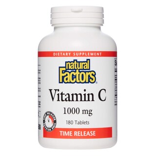 Foto 1 | Suplemento Natural Factors De Vitamina C De 1000 Mg De Liberación Prolongada - Venta Internacional.
