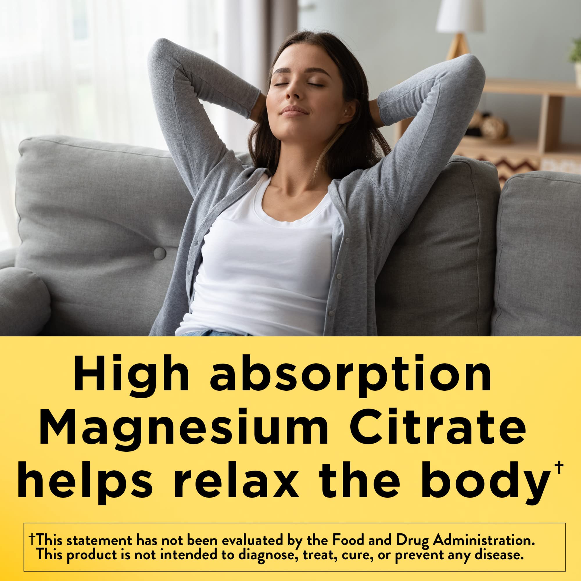 Foto 4 pulgar | Suplemento De Citrato De Magnesio Nature Made 250 Mg 120 Cápsulas Blandas - Venta Internacional.