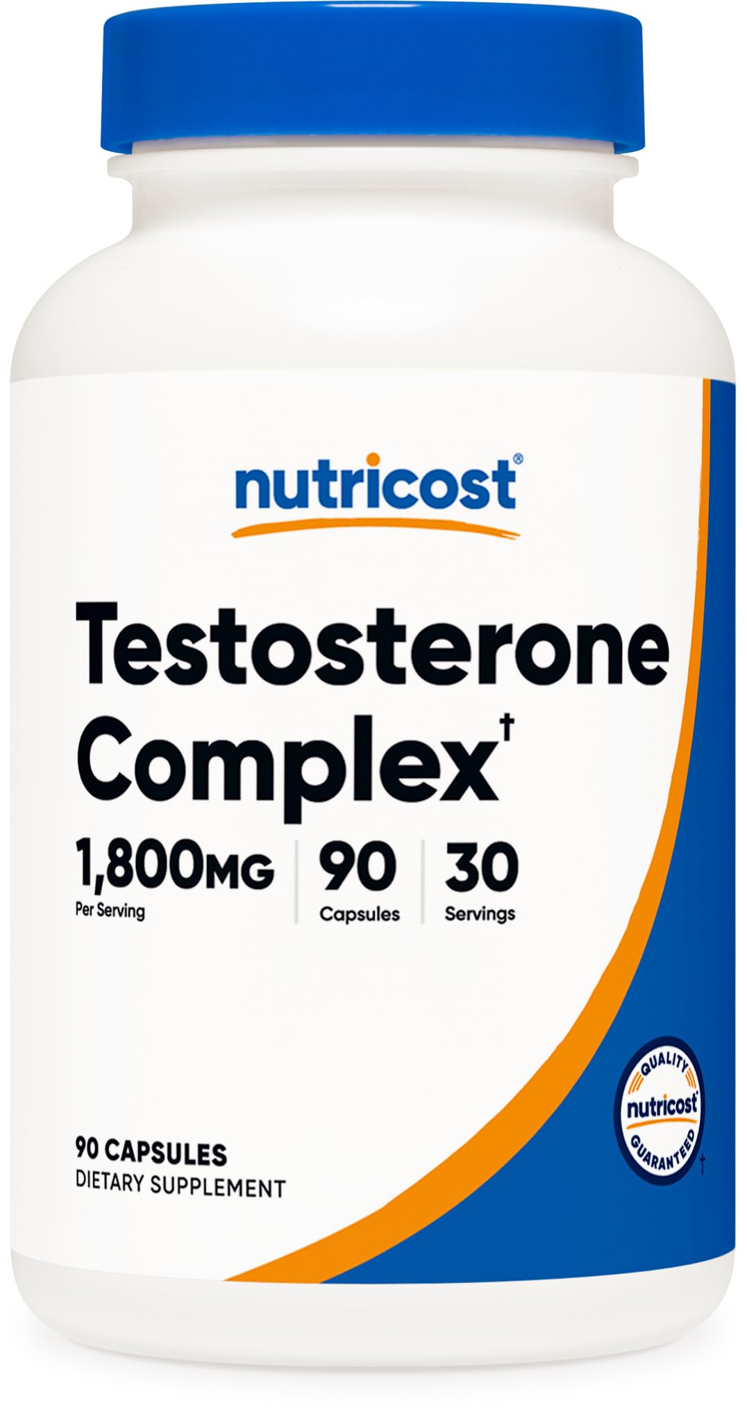 Foto 2 pulgar | Suplemento Nutricost, Complejo De Apoyo A La Testosterona, 90 Cápsulas - Venta Internacional.