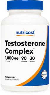 Foto 1 | Suplemento Nutricost, Complejo De Apoyo A La Testosterona, 90 Cápsulas - Venta Internacional.