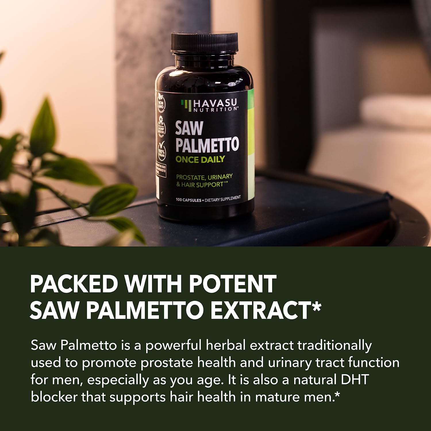 Foto 4 | Suplemento Prostático Havasu Nutrition Saw Palmetto 500 Mg - Venta Internacional.