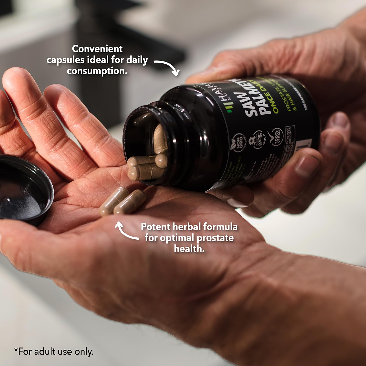 Foto 6 pulgar | Suplemento Prostático Havasu Nutrition Saw Palmetto 500 Mg - Venta Internacional.