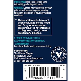 Foto 4 | Complemente Vthrive Omega-3 Con Cúrcuma 600 Mg/60 Cápsulas Blandas - Venta Internacional.