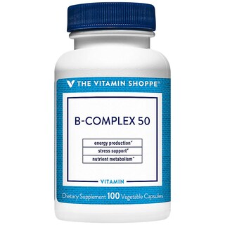 Foto 1 | Complementa The Vitamin Shoppe B-complex 50, 100 Cápsulas Vegetarianas - Venta Internacional.