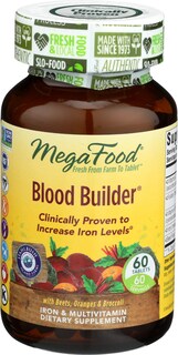 Foto 1 | Suplemento Megafood Blood Builder Dailyfoods 60 Comprimidos - Venta Internacional.
