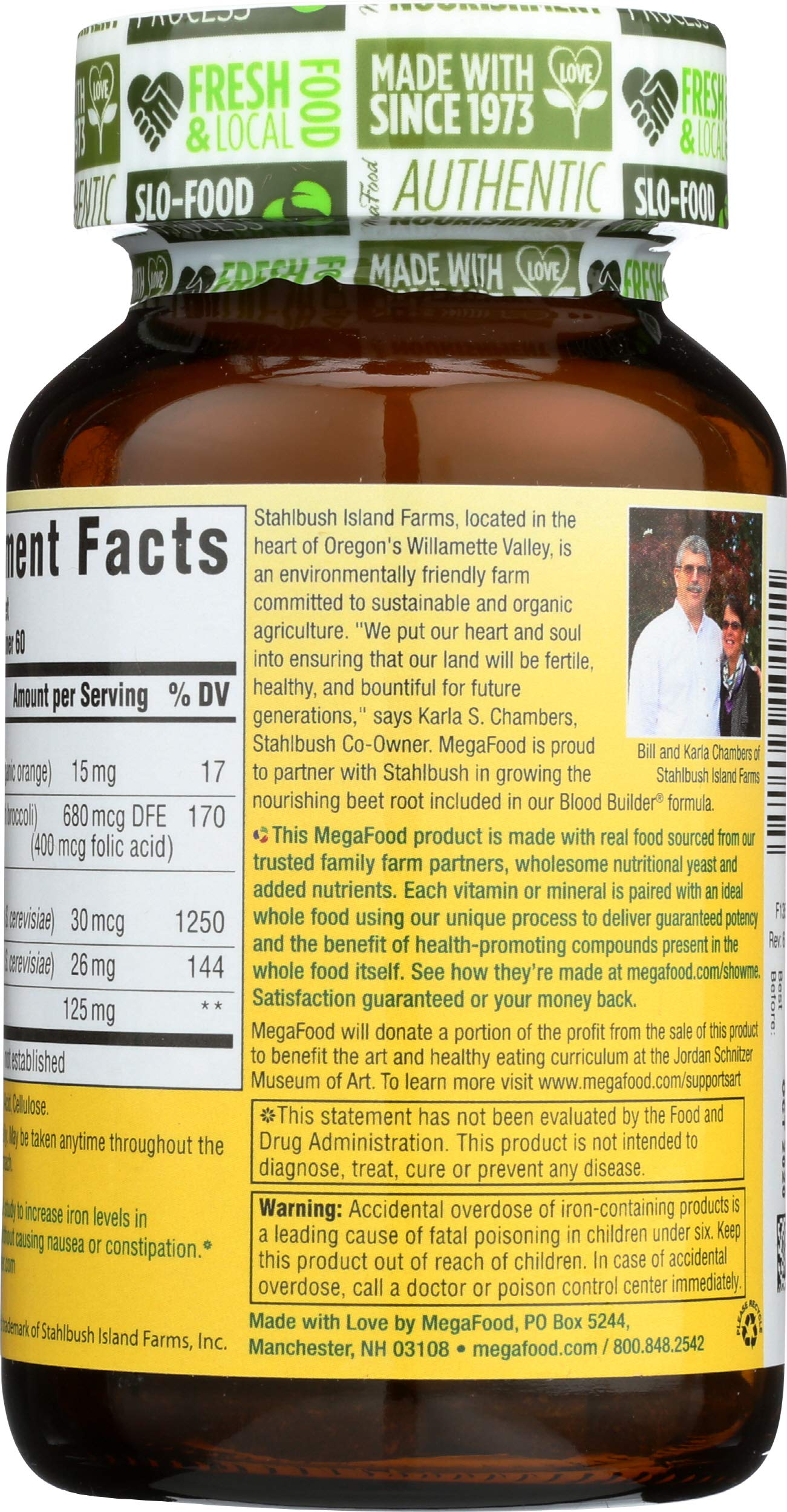 Foto 3 pulgar | Suplemento Megafood Blood Builder Dailyfoods 60 Comprimidos - Venta Internacional.