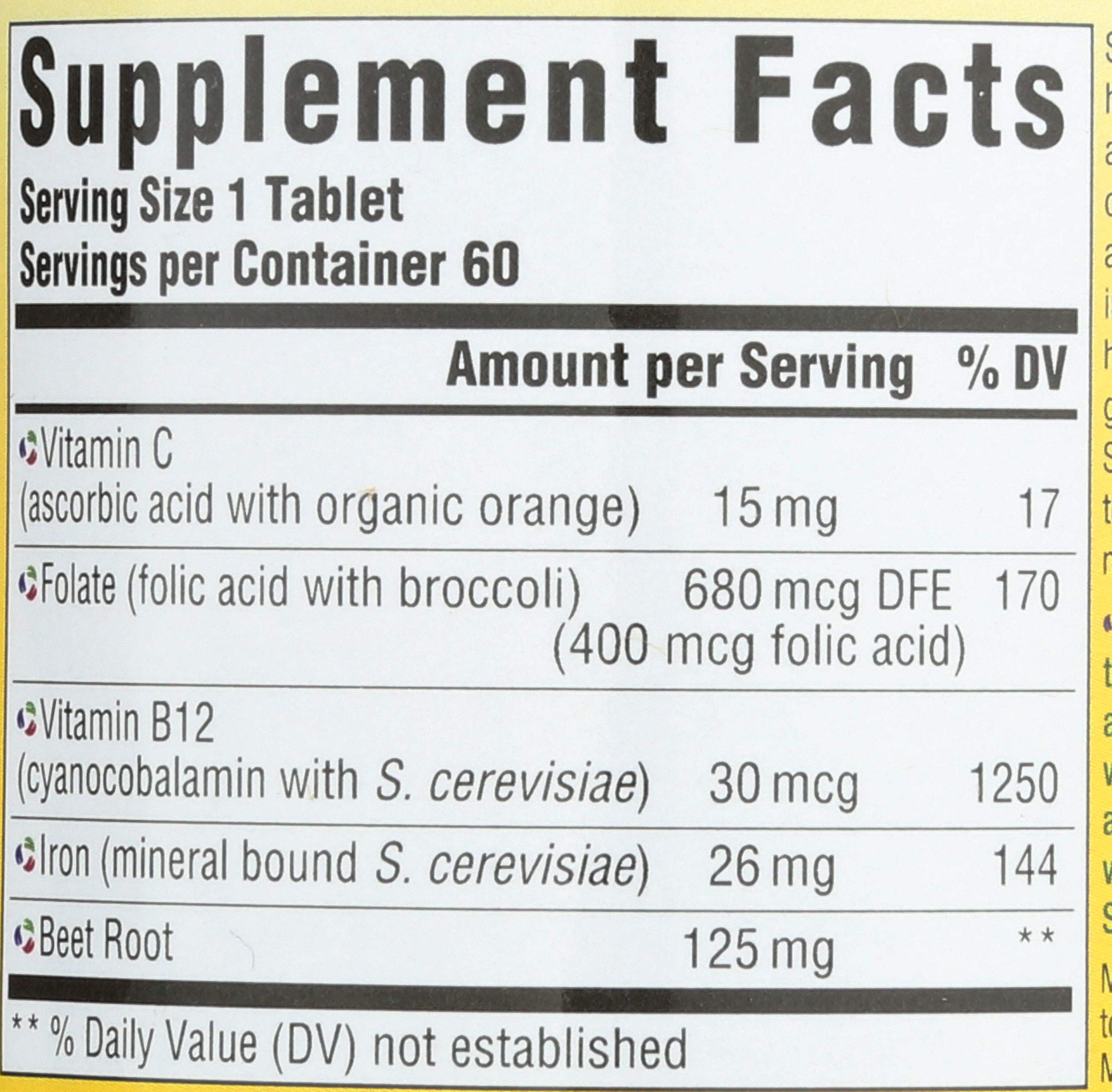 Foto 4 pulgar | Suplemento Megafood Blood Builder Dailyfoods 60 Comprimidos - Venta Internacional.