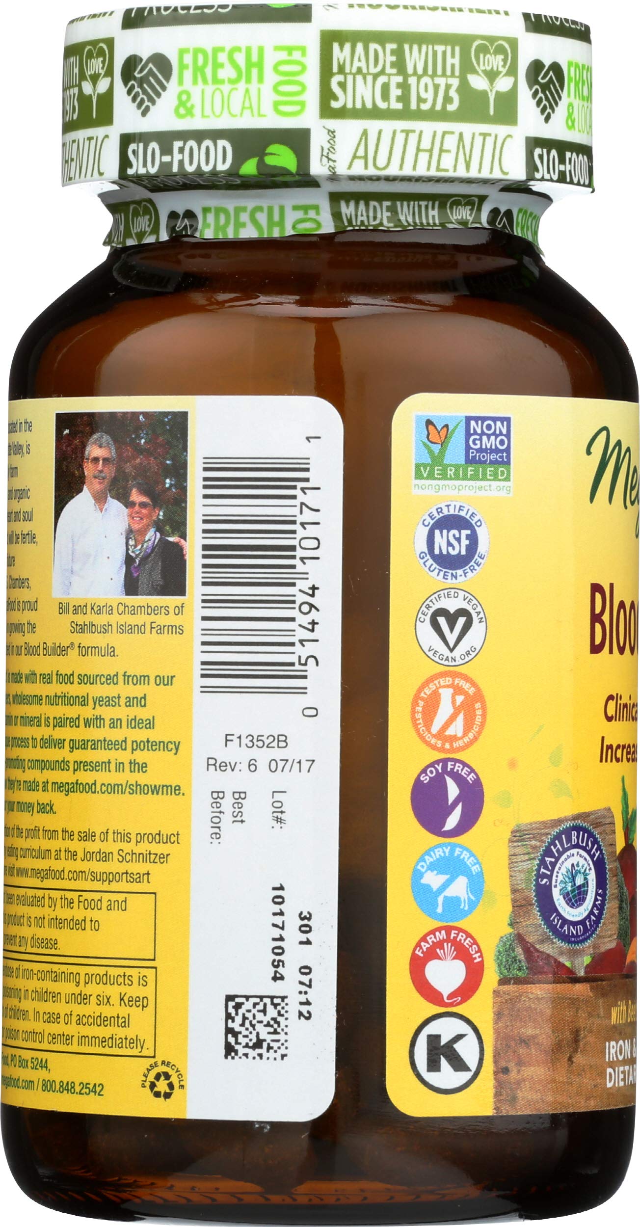 Foto 6 pulgar | Suplemento Megafood Blood Builder Dailyfoods 60 Comprimidos - Venta Internacional.