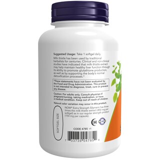 Foto 3 | Supplement Now Foods, Silimarina, Cardo Mariano, 450 Mg, 120 Cápsulas Blandas - Venta Internacional.